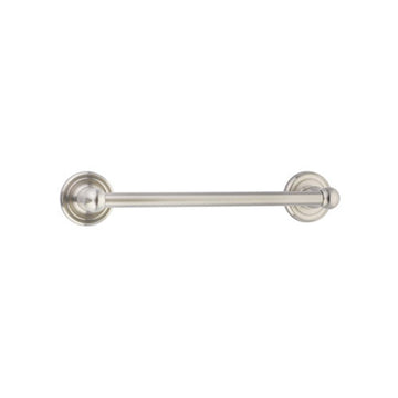 Emtek 24" Traditional Brass Towel Bar w/Regular Rosette